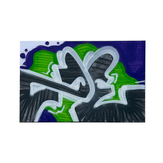 OBRAZ #1 ZE BUBBLY THROWIE 60 x 90 cm